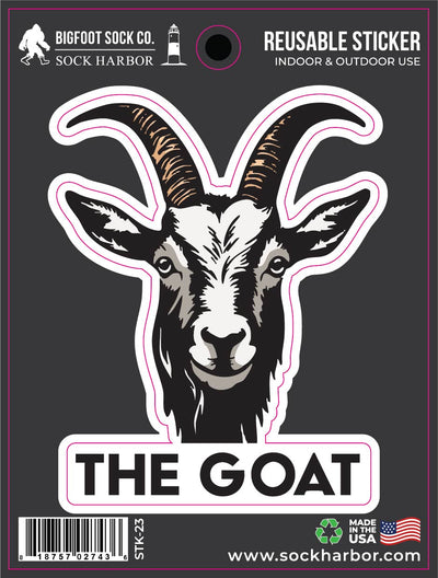 The GOAT Sticker