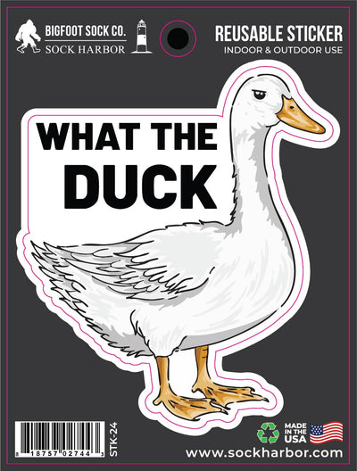 What The Duck Sticker