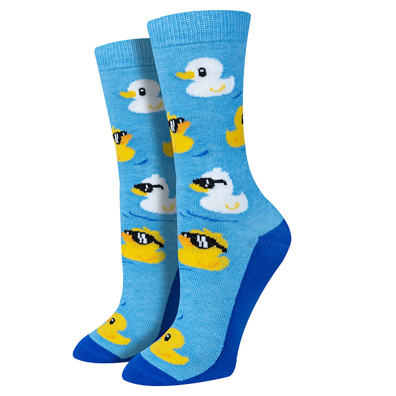 Ladies Rubber Duckies Socks