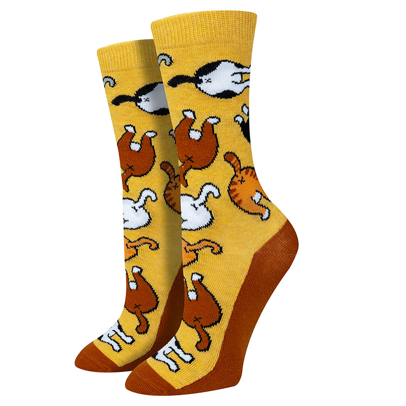 Ladies Cat Butt Socks