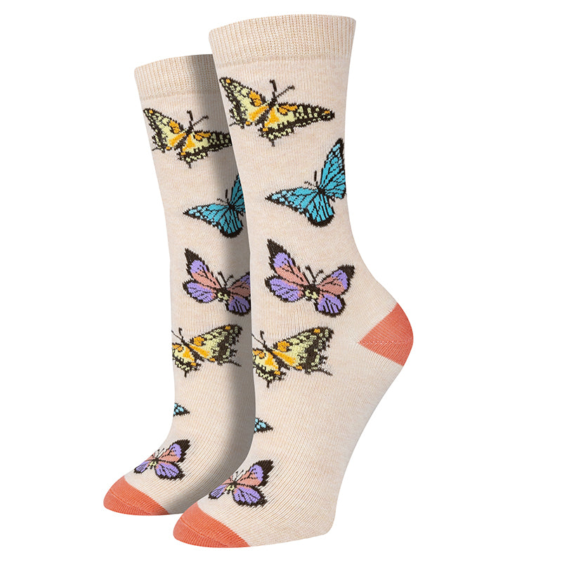 Ladies Butterfly Redux Socks