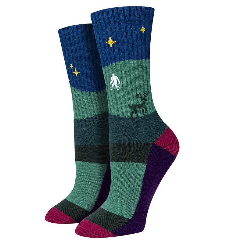 Womens Night Sky Socks