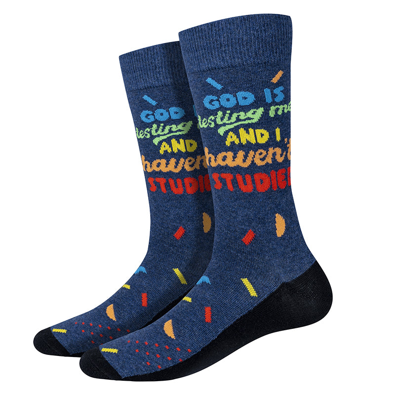 God is Testing Me Socks – Sock Harbor