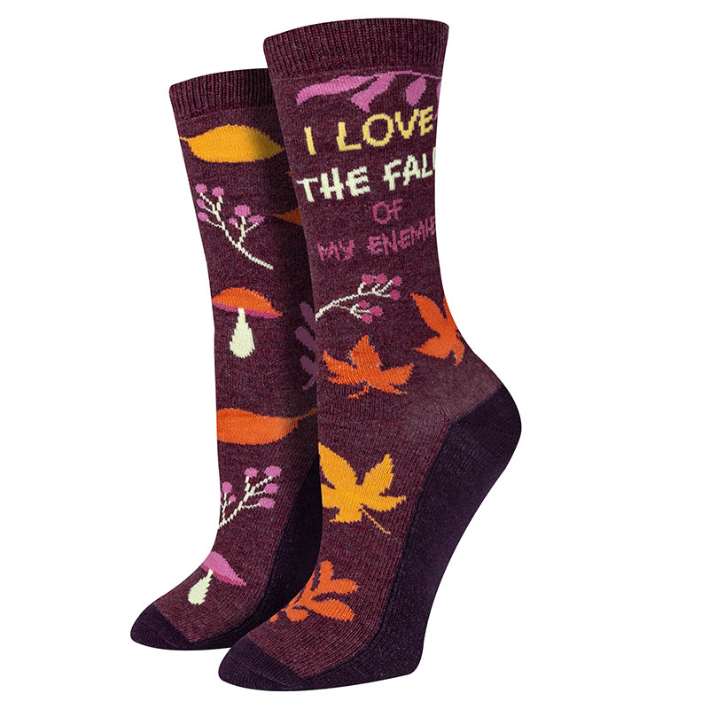 I Love the Fall Socks