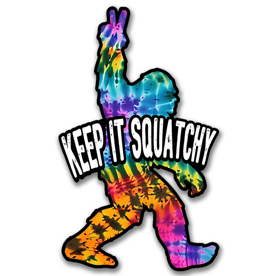 Keep it Squatchy Sticker