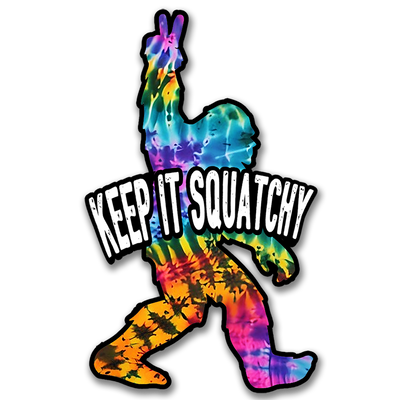 Keep it Squatchy Sticker