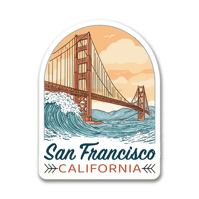 Window San Francisco Sticker