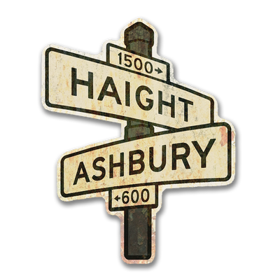 Haight San Francisco Sticker