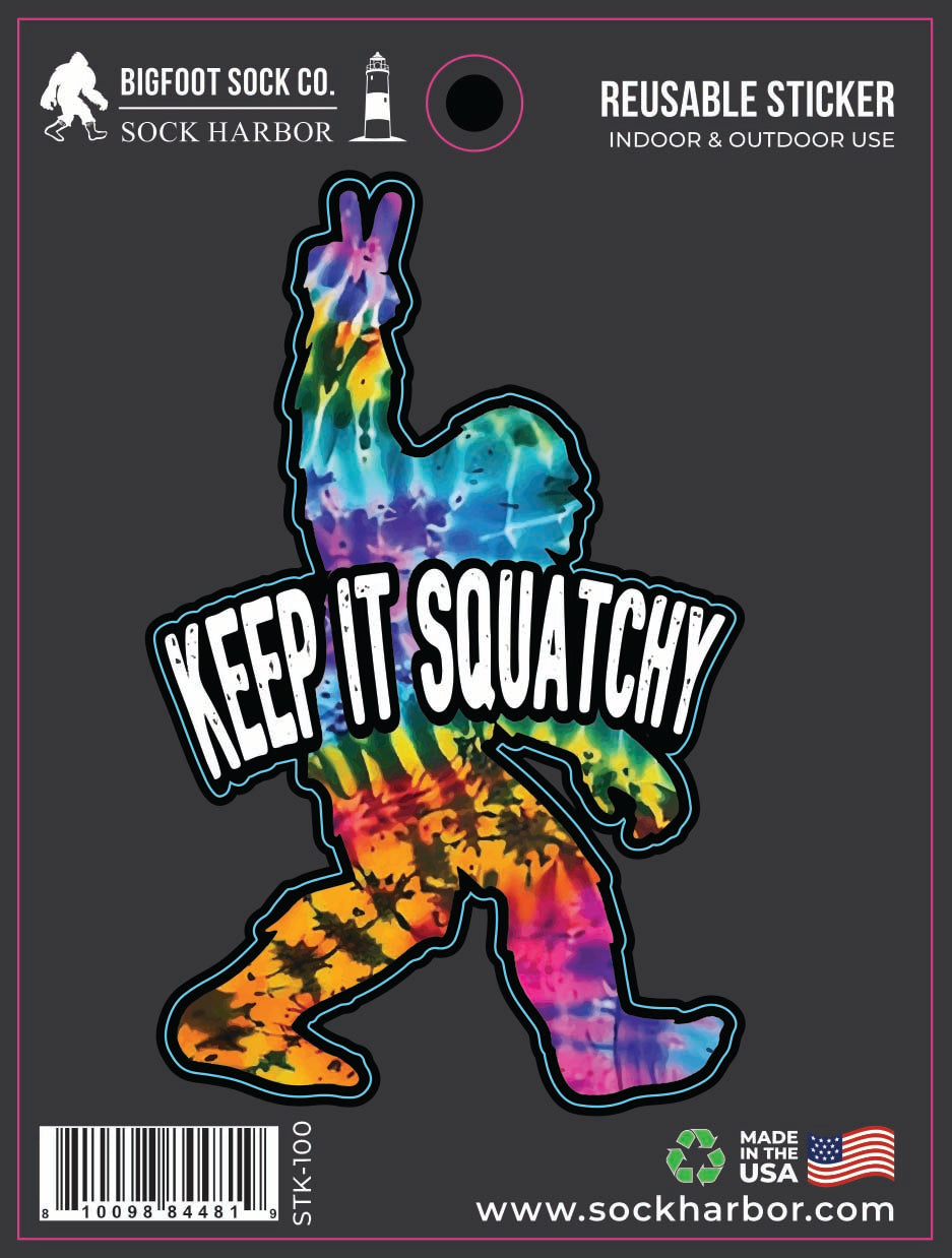 Keep it Squatchy Sticker