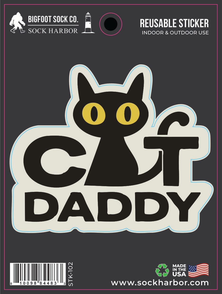 Cat Daddy Sticker