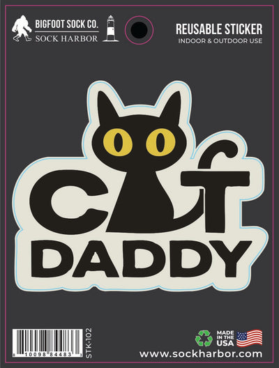 Cat Daddy Sticker