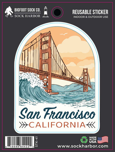 Window San Francisco Sticker
