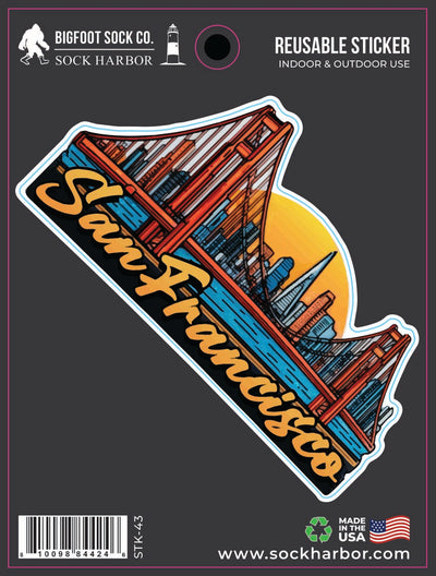 GG Skyline San Francisco Sticker