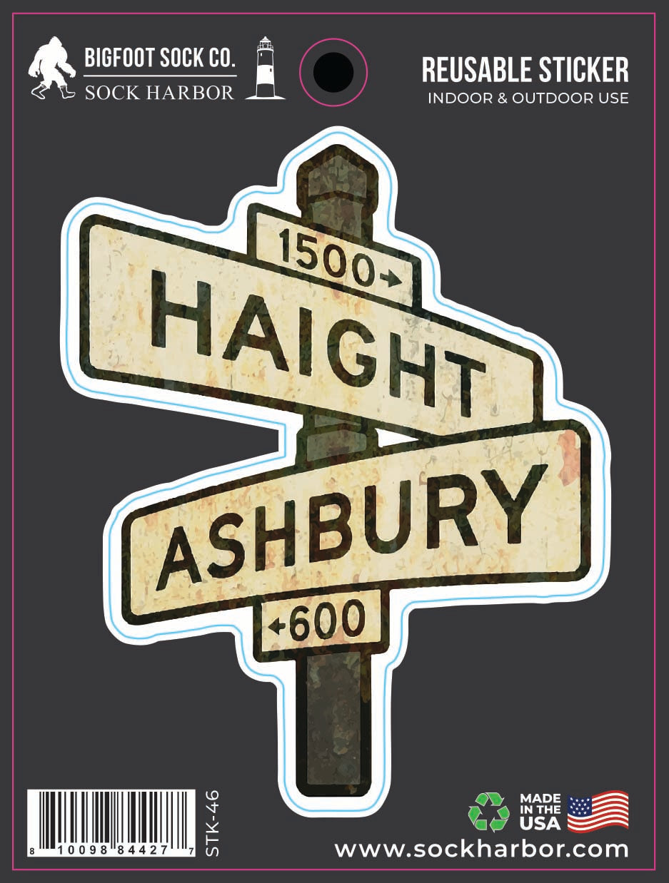 Haight San Francisco Sticker