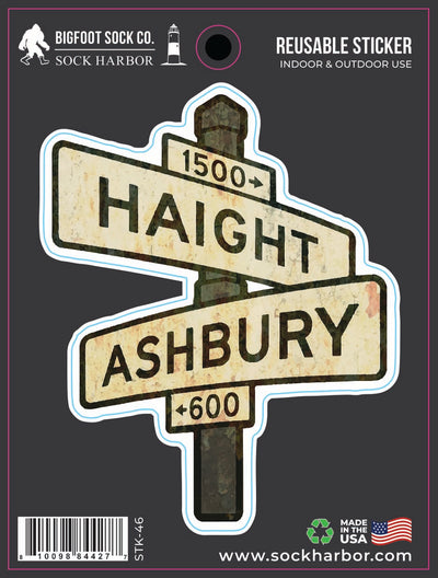 Haight San Francisco Sticker