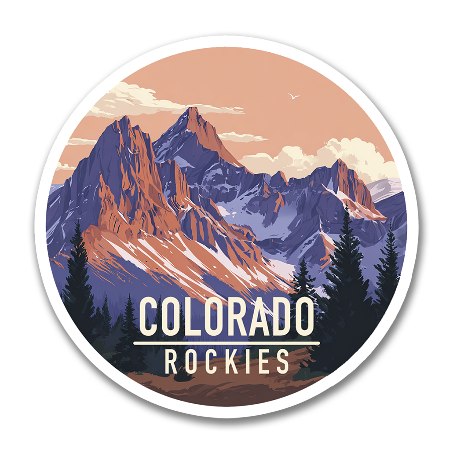 Colorado Rockies Sticker
