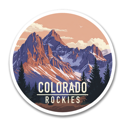 Colorado Rockies Sticker