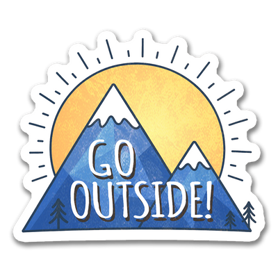 Go Outside! Sticker