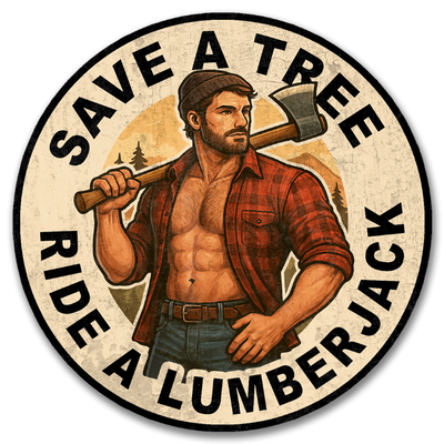 Save Lumberjacks Sticker