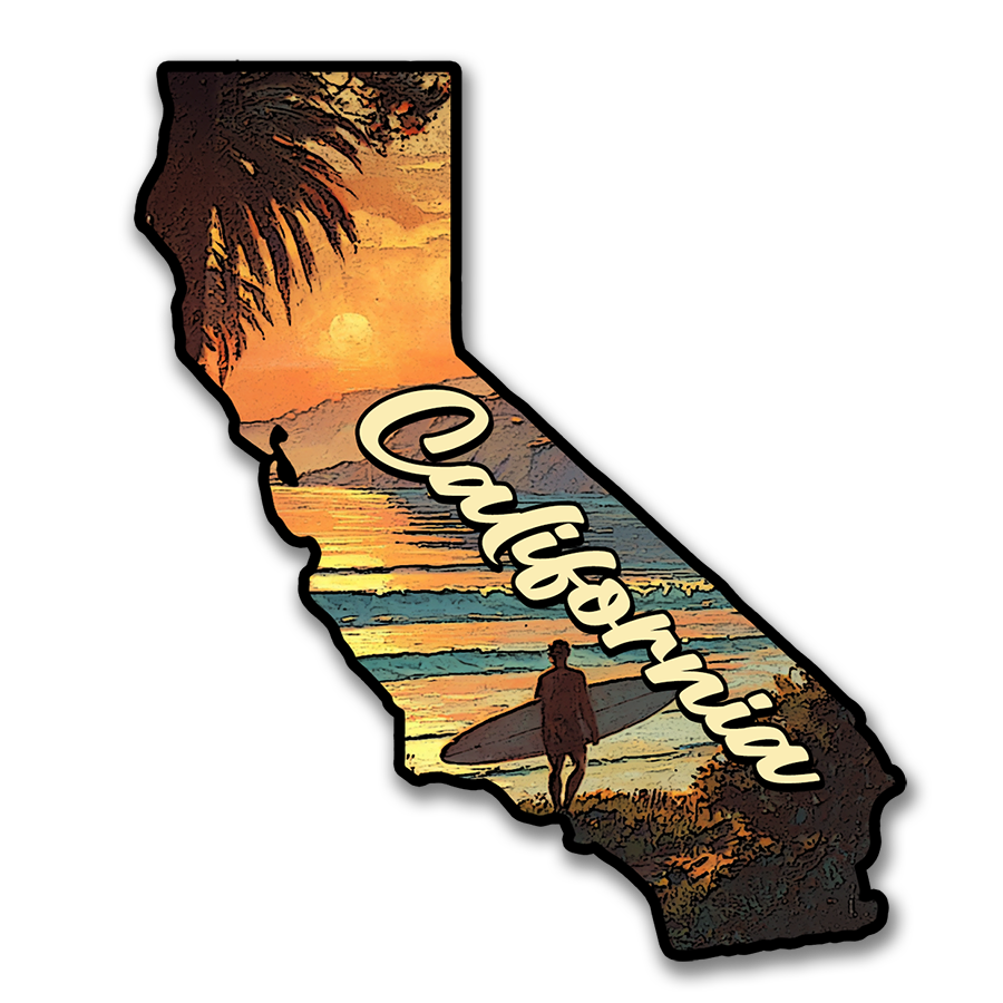California State Sticker