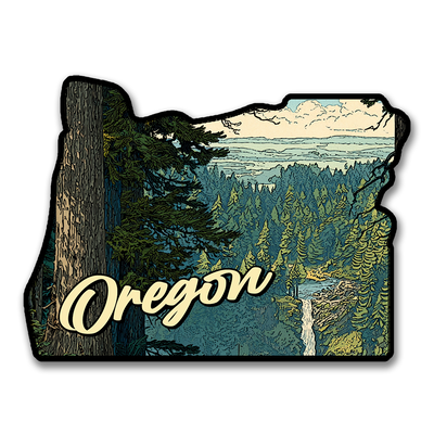 Oregon State Sticker