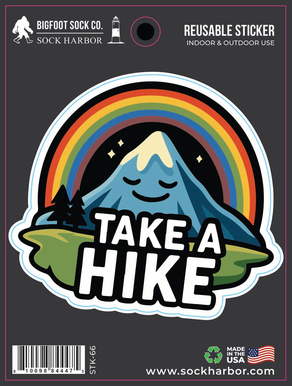 Take a Hike Sticker