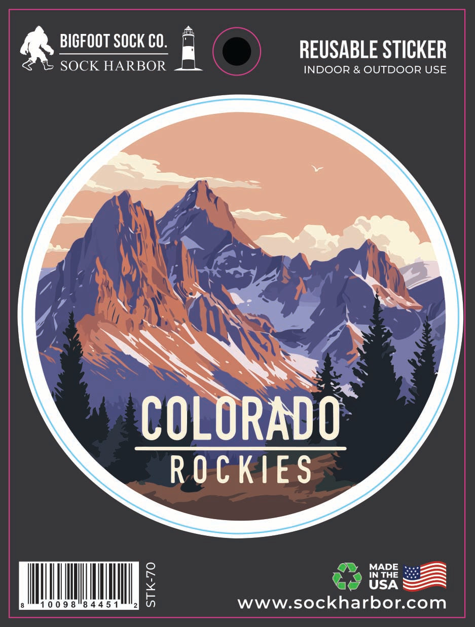 Colorado Rockies Sticker