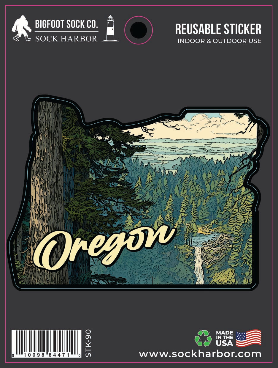 Oregon State Sticker