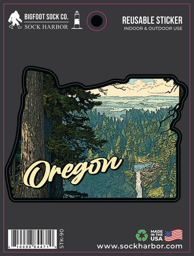 Oregon State Sticker