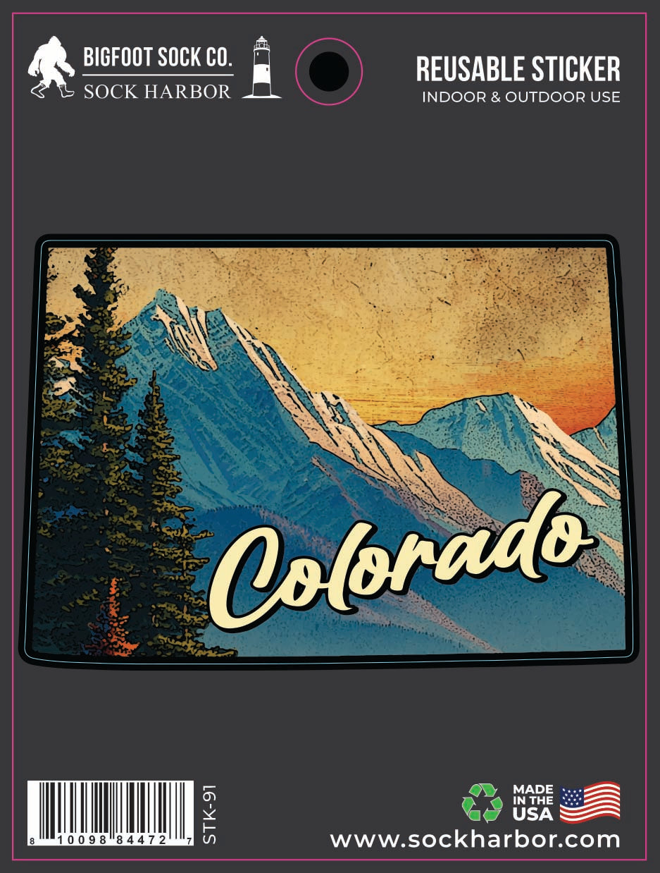 Colorado State Sticker