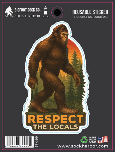 Respect The Locals Sticker