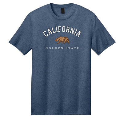 California Golden State Bear Applique Tee