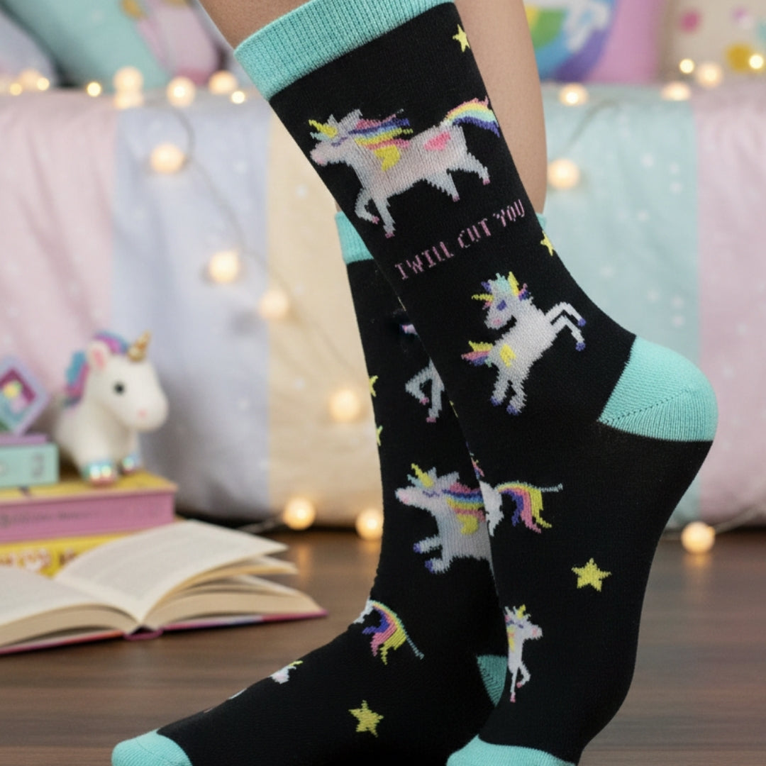 Stabby Unicorn Socks – Sock Harbor