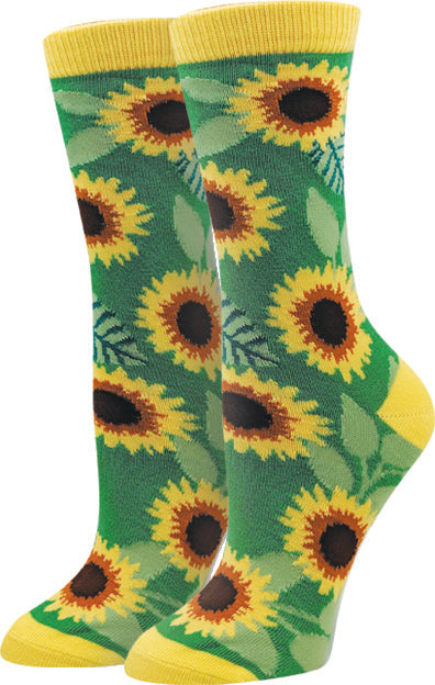 picture of sunflower-socks