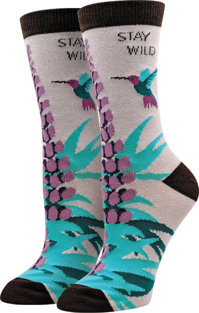 picture of stay-wild-socks