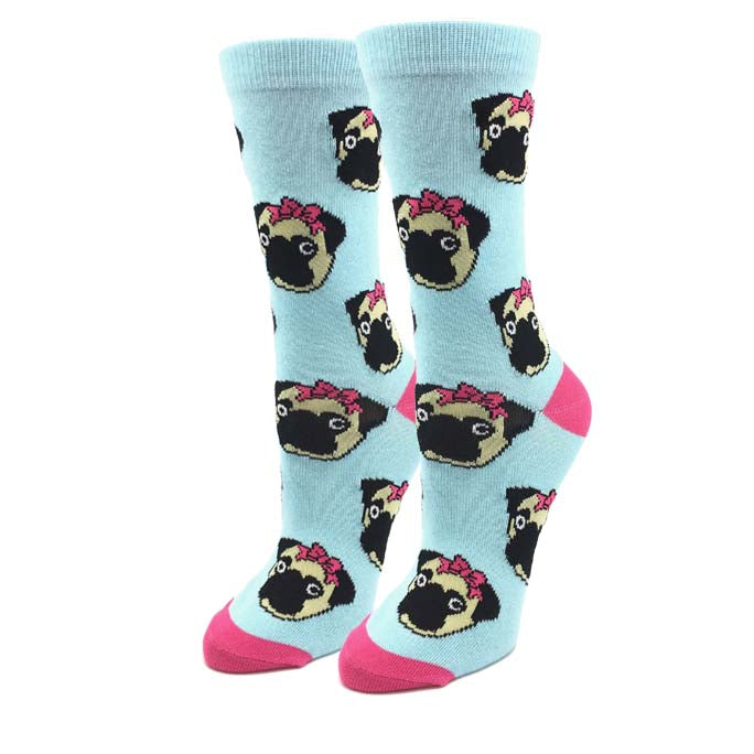 Lady Pug Socks