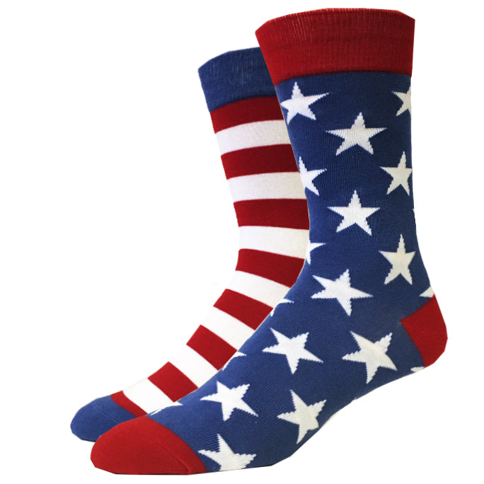 Mens Vintage USA Socks