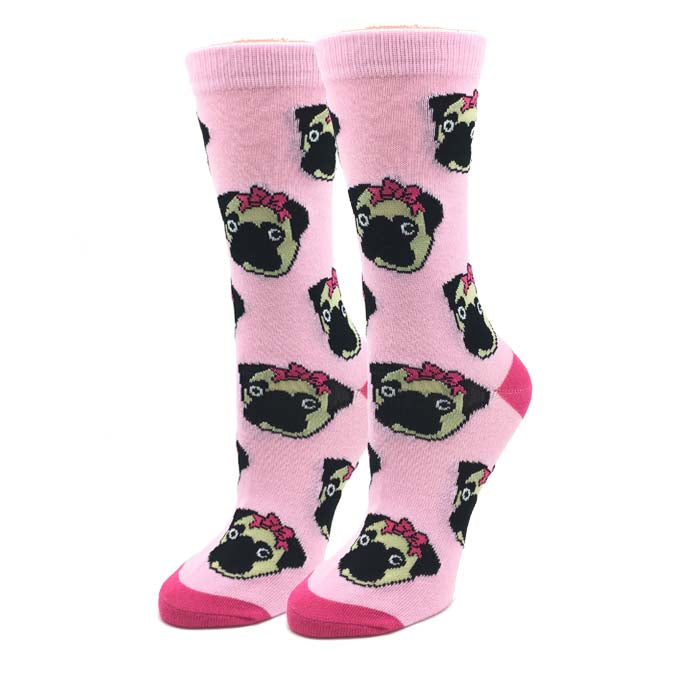 Lady Pug Socks
