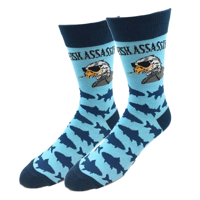 Fish Assassin Socks Sock Harbor