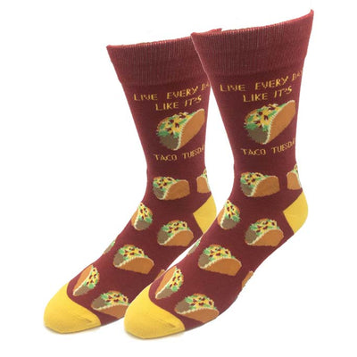 picture of taco-tuesday-socks