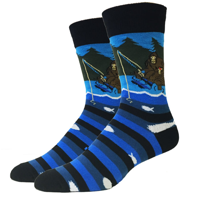 picture of xl-fishing-bigfoot-socks