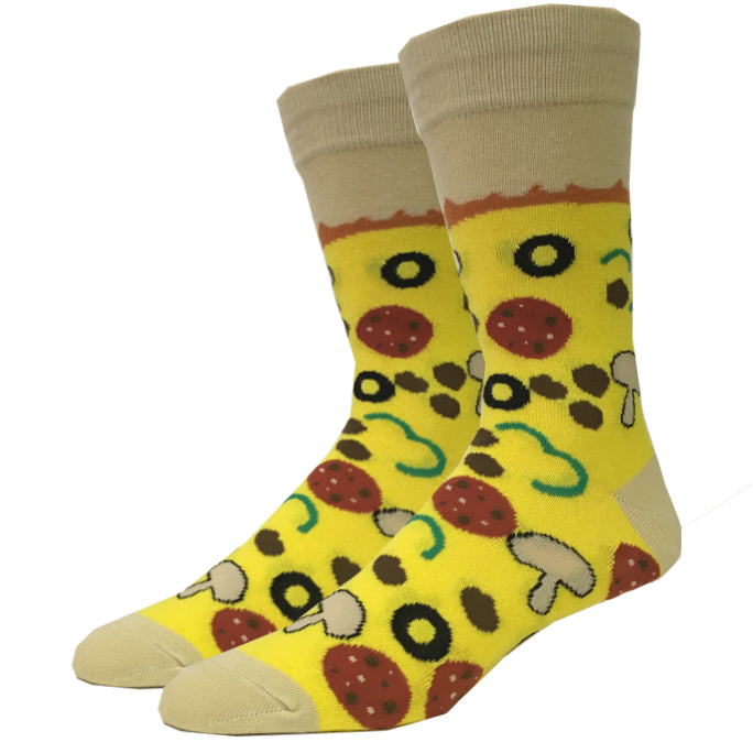 picture of pizza-socks