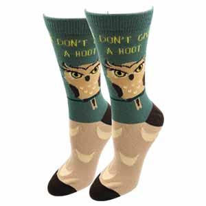 picture of dont-give-a-hoot-socks