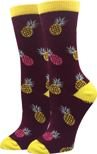 Ladies Pineapple Socks