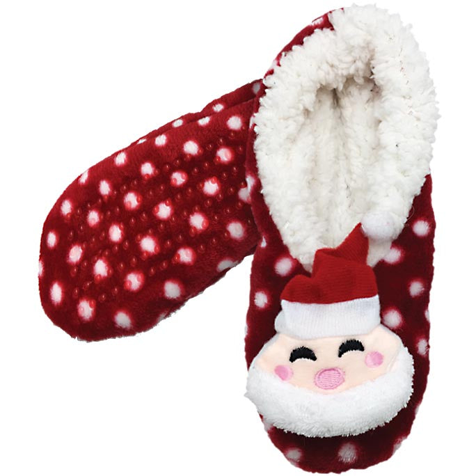 picture of santa-slippers