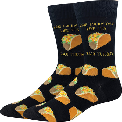 picture of taco-tuesday-socks