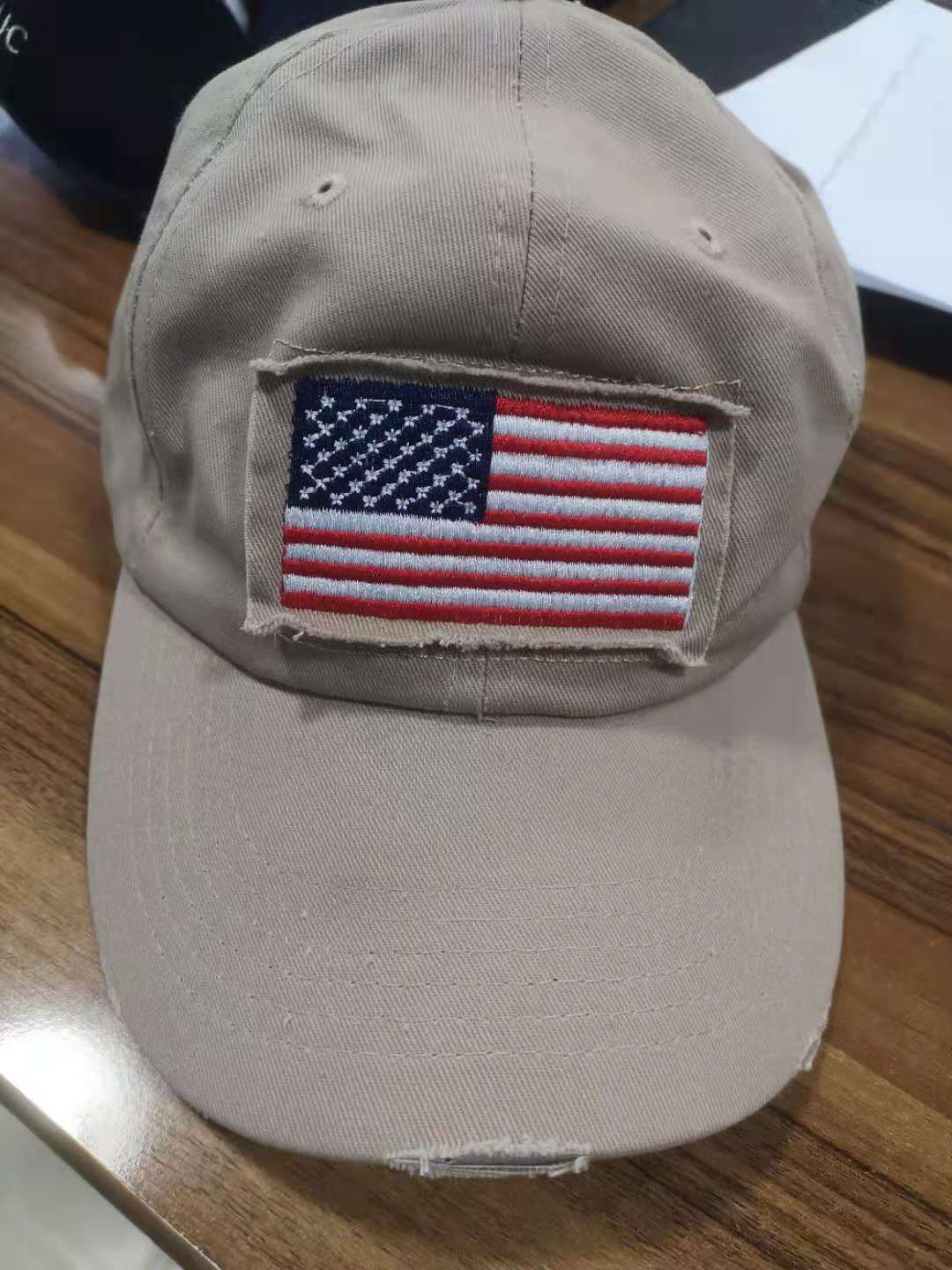 USA Patch Distressed Cap