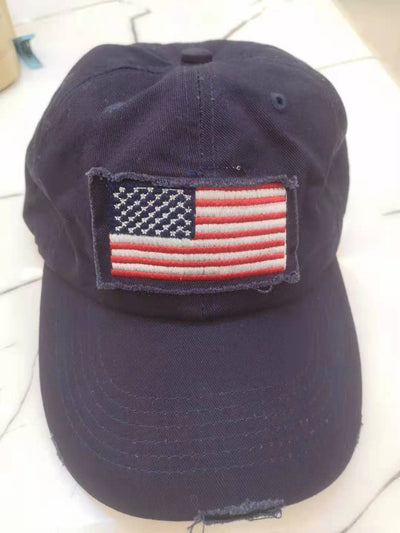 USA Patch Distressed Cap