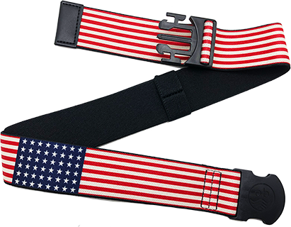 picture of usa-flag-stretchy-belt