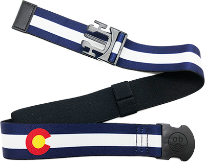 picture of colorado-flag-stretchy-belt